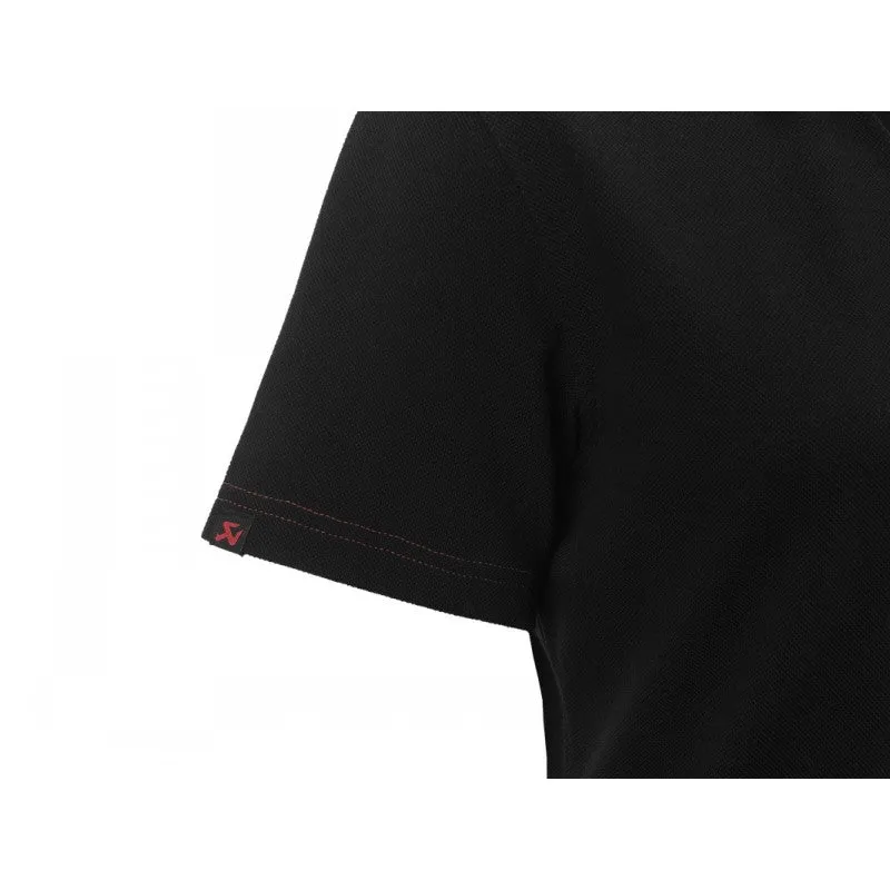 AKRAPOVIC 802137 Polo Corpo Black Women XS