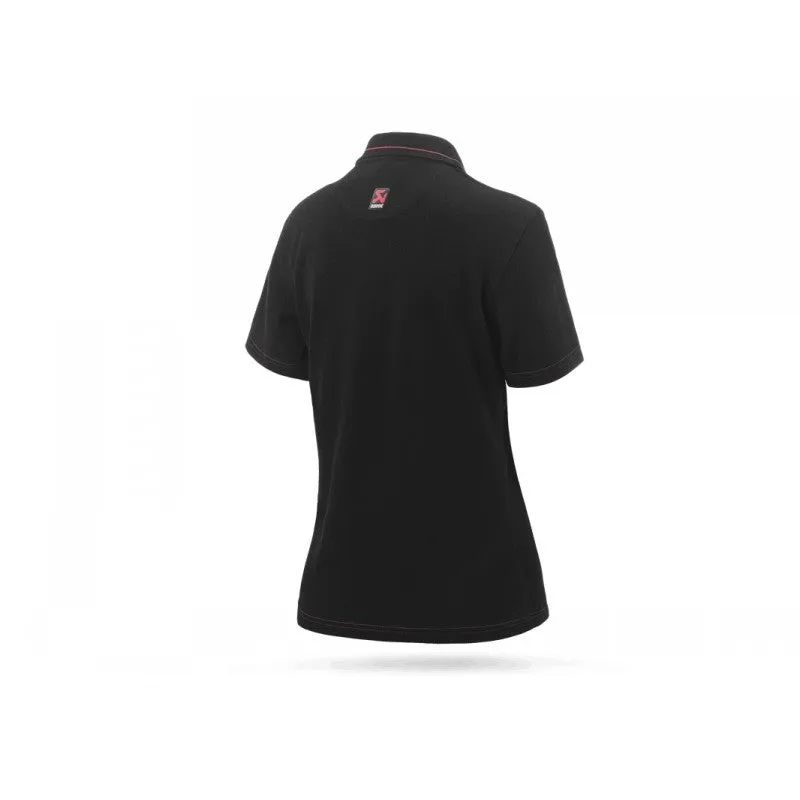 AKRAPOVIC 802137 Polo Corpo Black Women XS