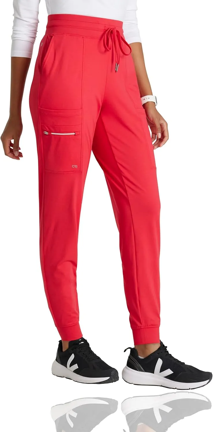 BARCO One Performance Knit Pro Jogger for Women - Modern Fit Self Cuff Jogger with Drawcord Waistband