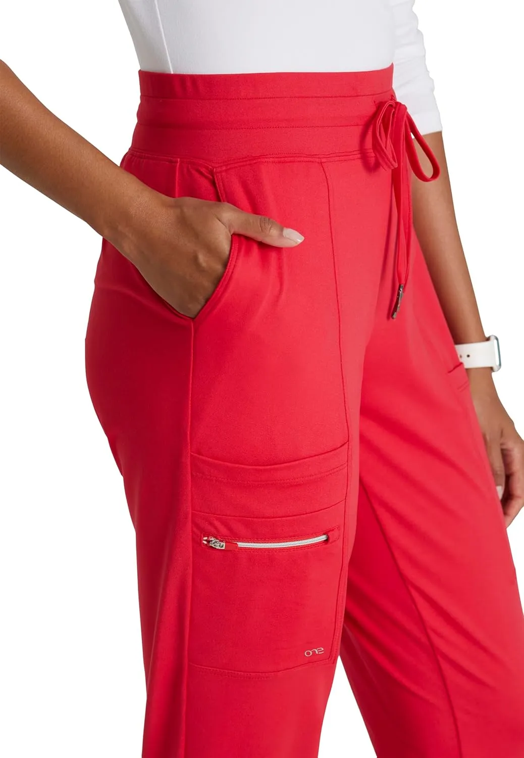 BARCO One Performance Knit Pro Jogger for Women - Modern Fit Self Cuff Jogger with Drawcord Waistband
