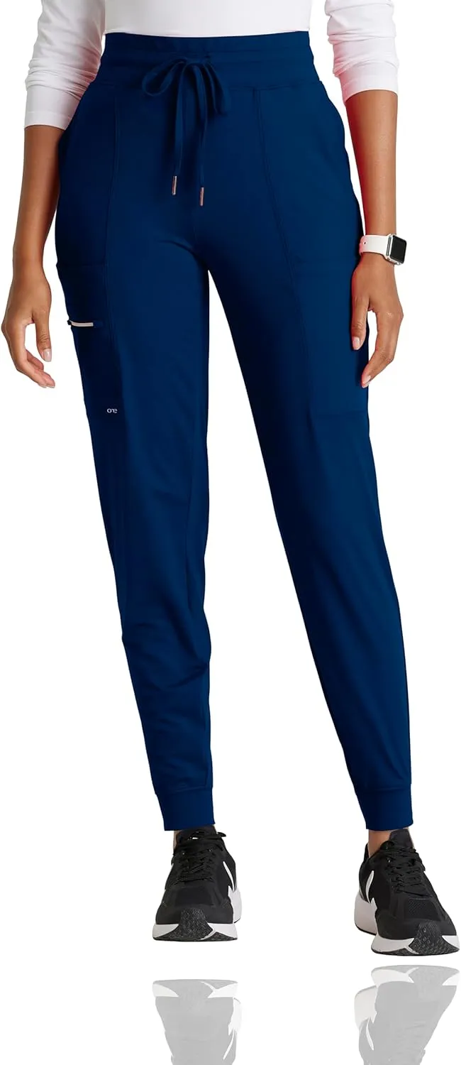 BARCO One Performance Knit Pro Jogger for Women - Modern Fit Self Cuff Jogger with Drawcord Waistband