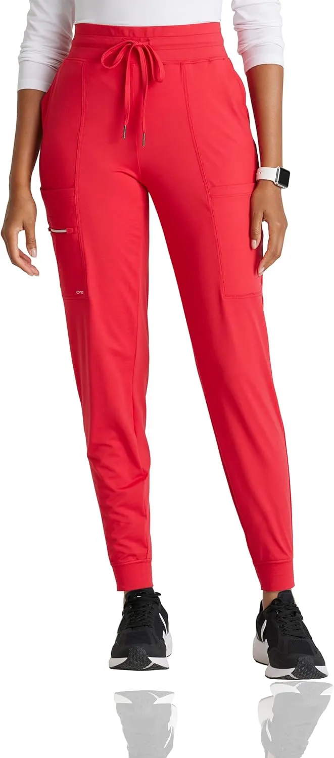 BARCO One Performance Knit Pro Jogger for Women - Modern Fit Self Cuff Jogger with Drawcord Waistband