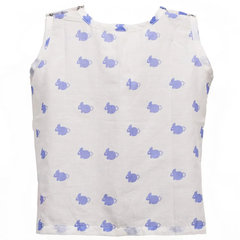 Blue Bunny Cotton Jabla