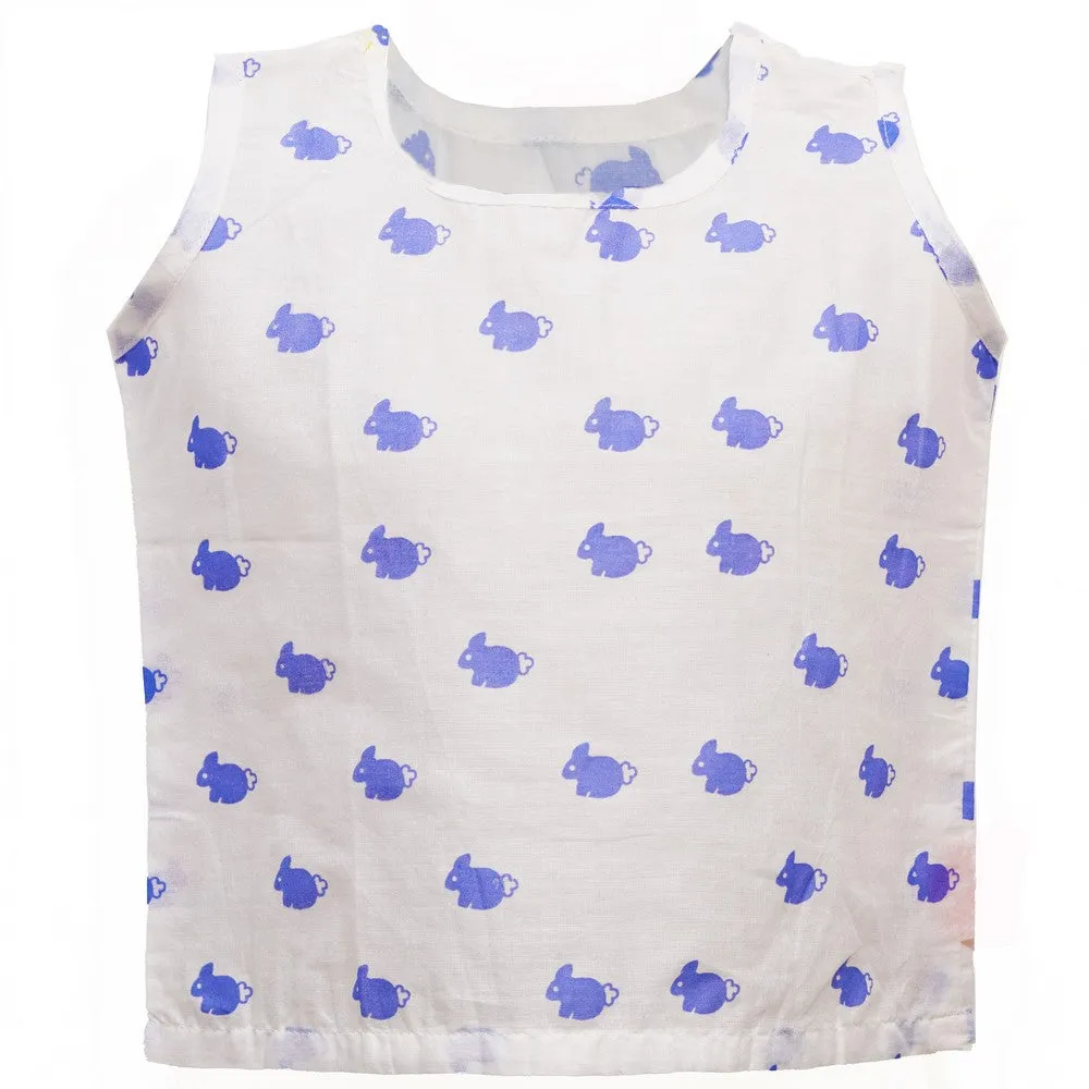 Blue Bunny Cotton Jabla