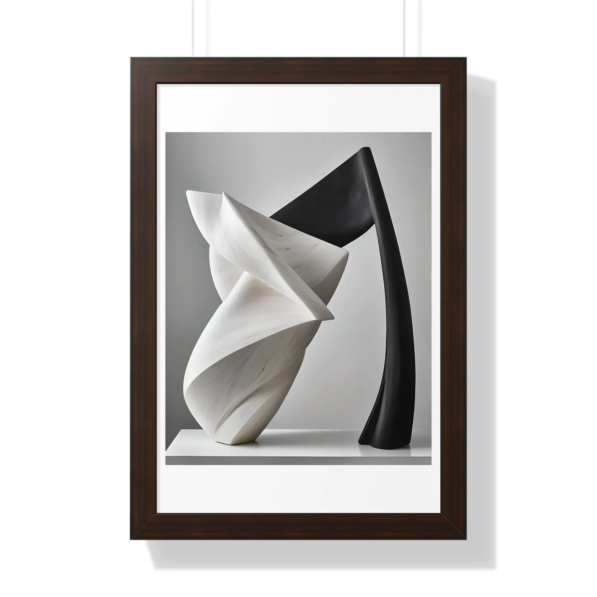 C o a l - Framed Vertical Poster