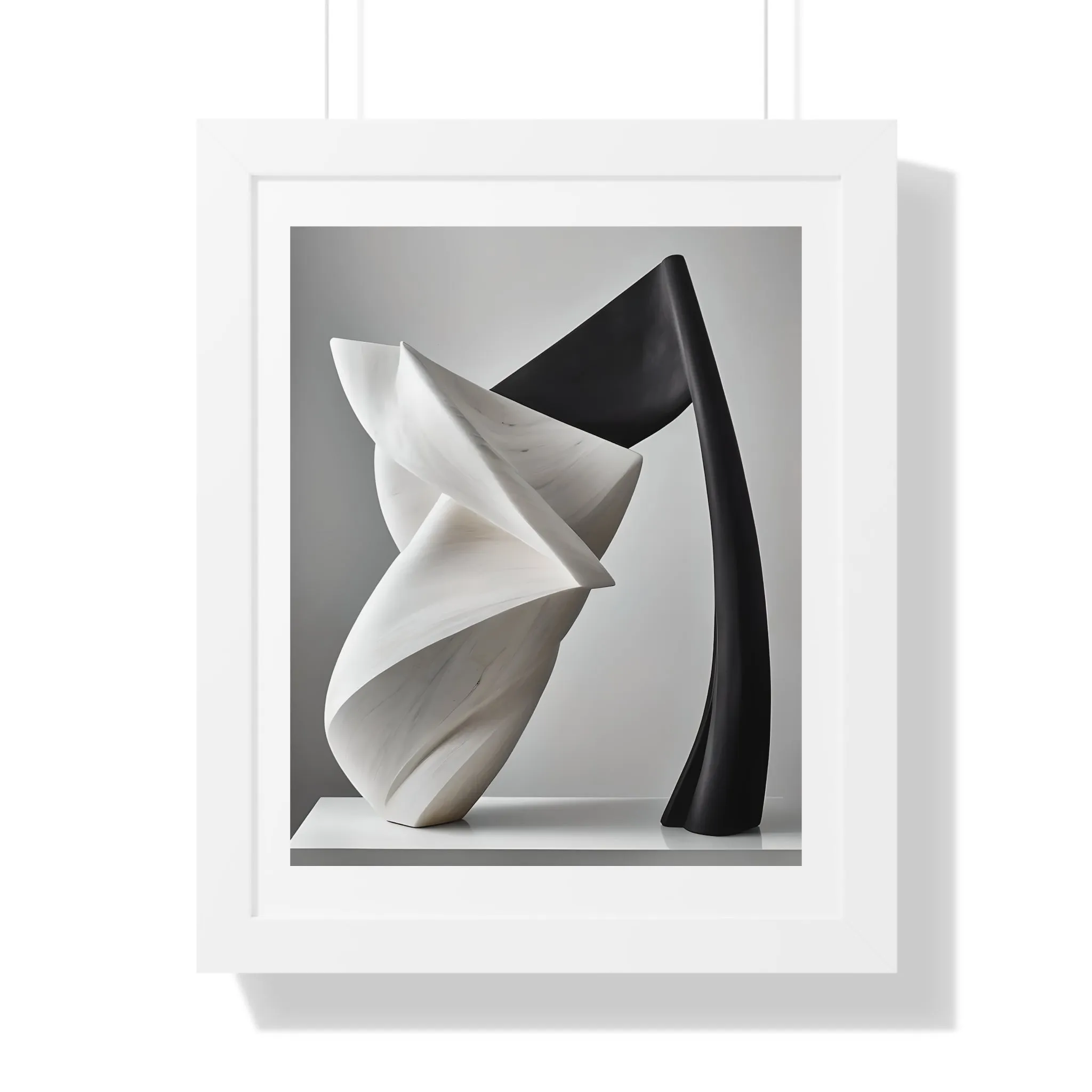 C o a l - Framed Vertical Poster