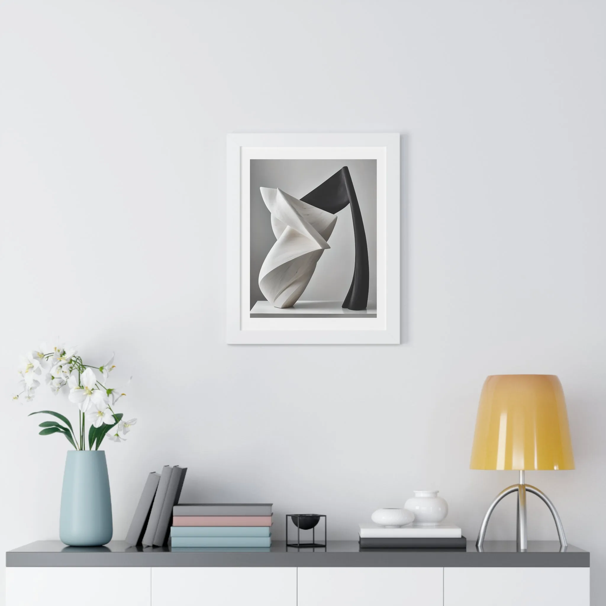 C o a l - Framed Vertical Poster