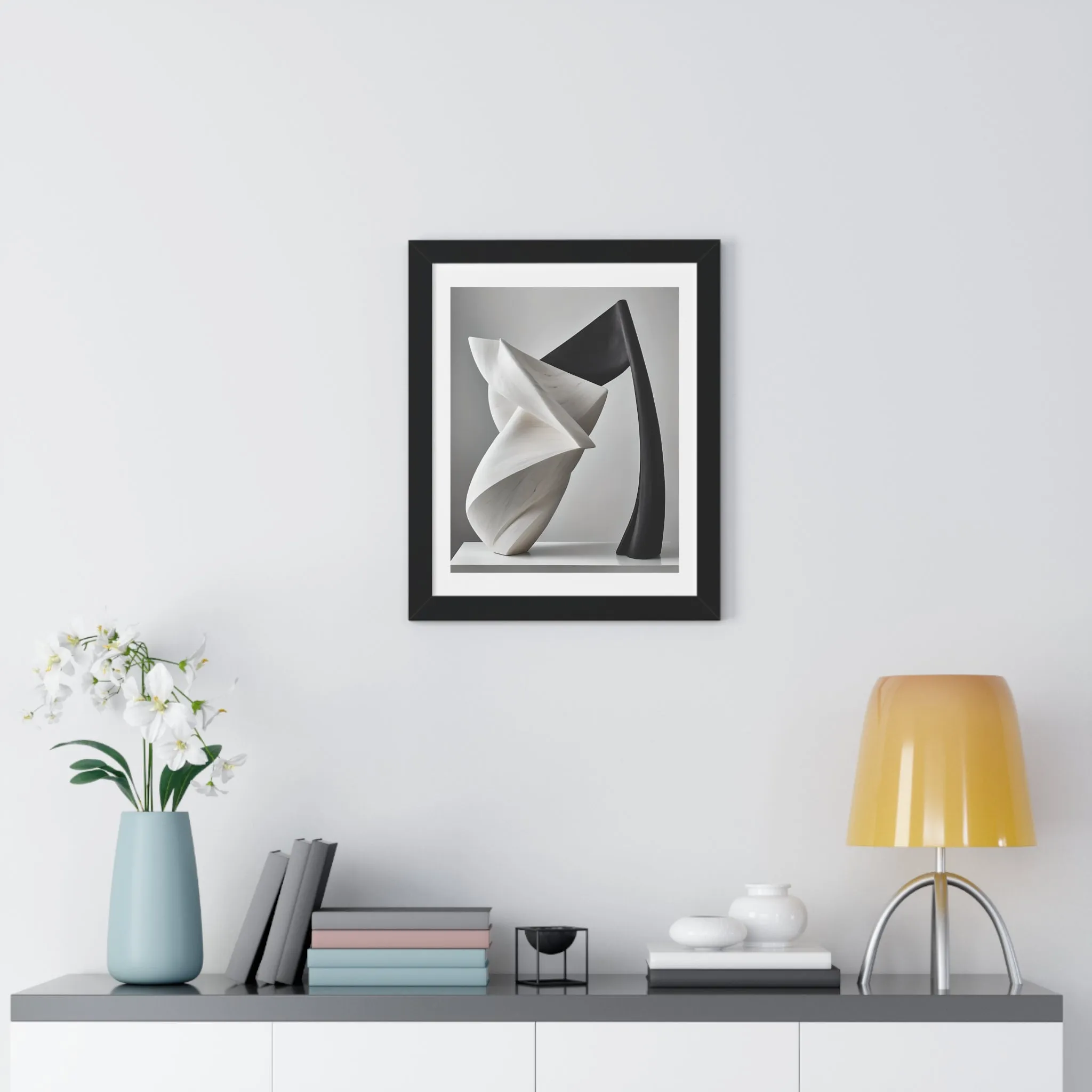 C o a l - Framed Vertical Poster