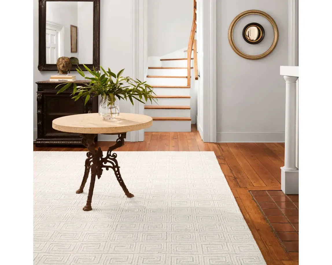 Capital CAP03 White/Grey Rug