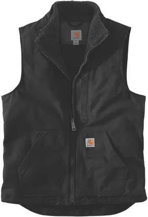 Carhartt Duck Mock Neck Vest, Black