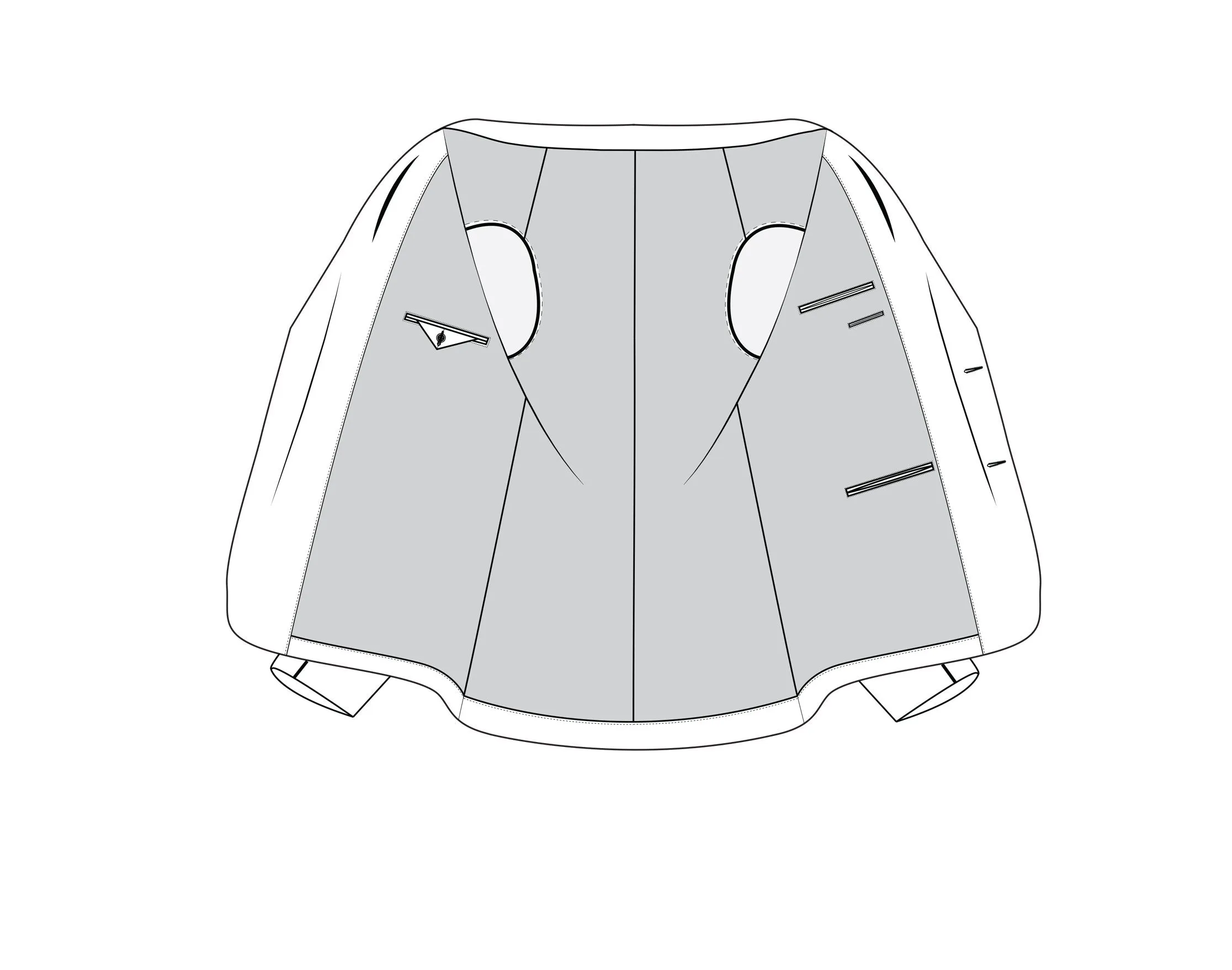 Hidden Internal Product: Internal Pocket Standard Styles
