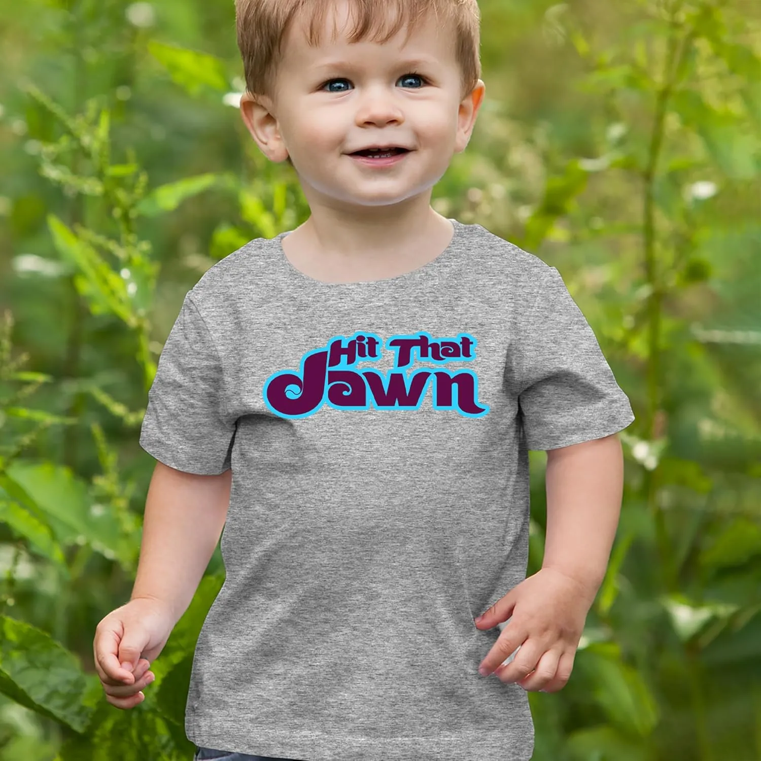 Hit That Jawn Philly Baseball Toddler T-Shirt, Soft Cotton