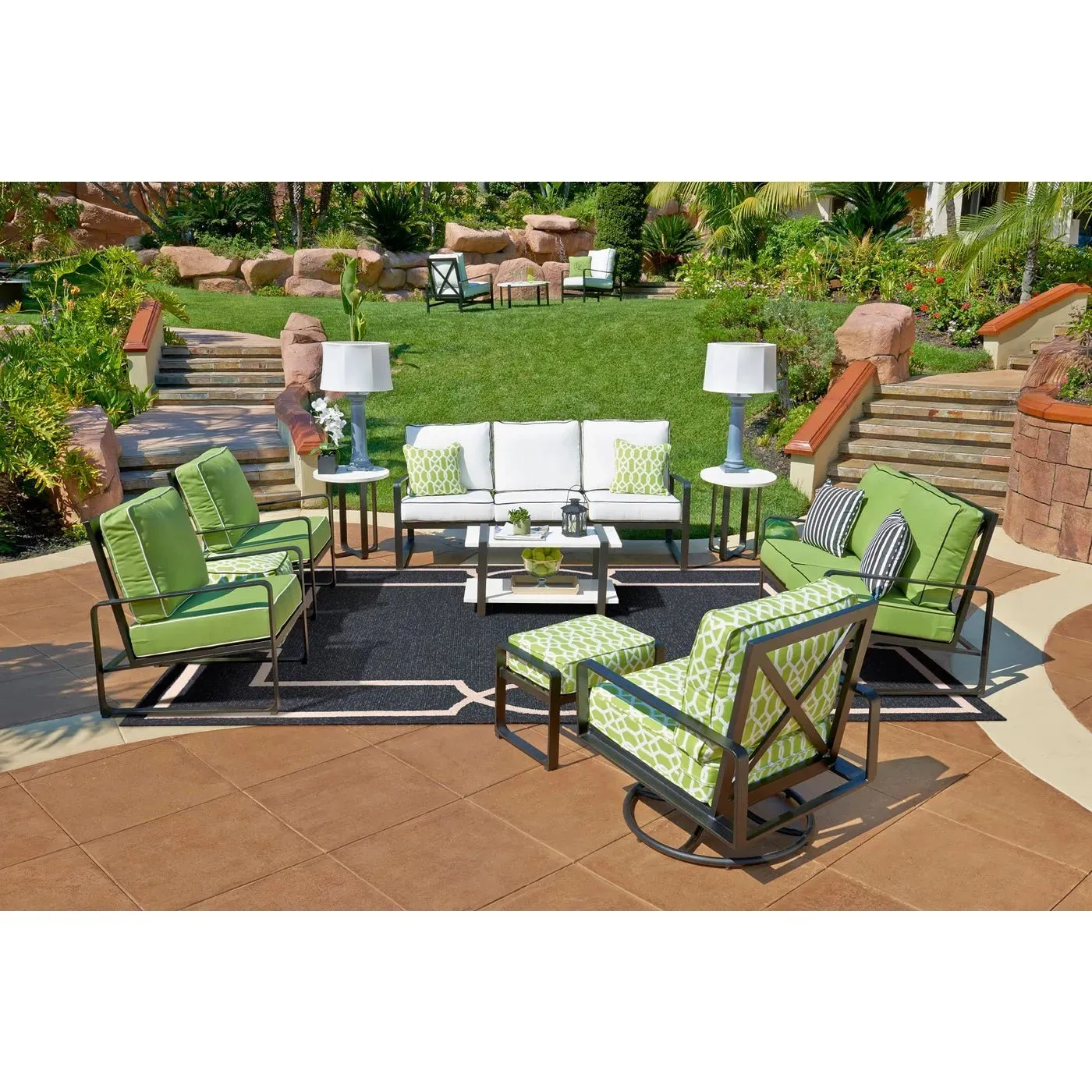 Libby Langdon Hamptons 5226 Onyx Madison Area Rug