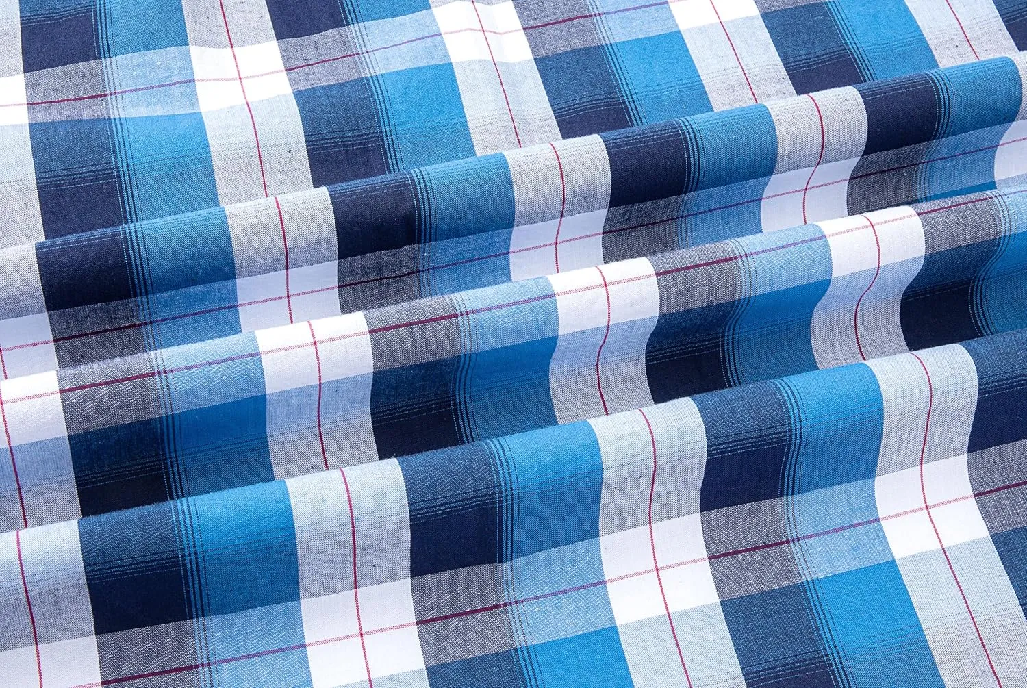 Mens Short Sleeve Western Shirts with Pearl Snap Button Up Casual Regular Fit Plaid Shirts