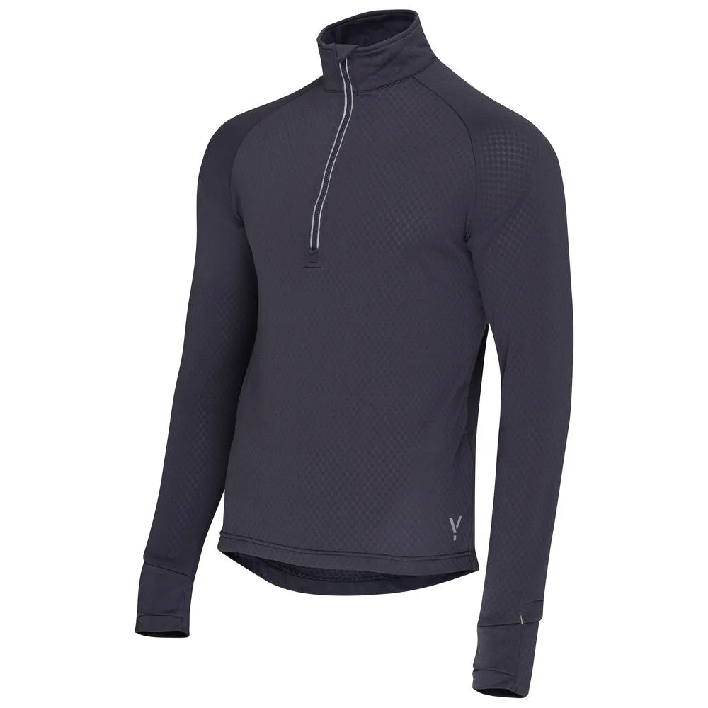 Mens Zephyr Zip Grid Fleece (Graphite)