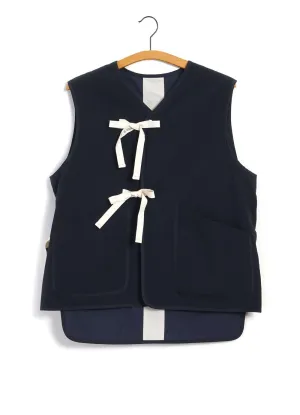 MT REVERSIBLE VEST | Navy