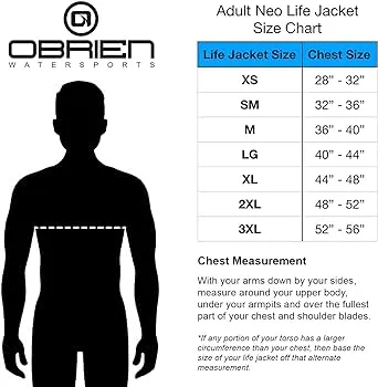 OBrien Flex V Back CGA Wake Vest BLUE