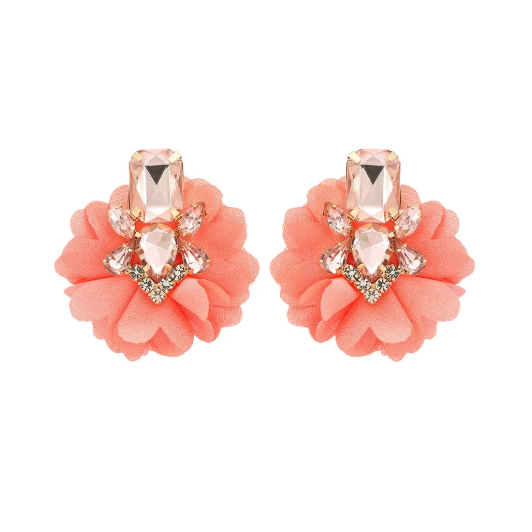 Pre Order:  Classic Elegant Flower Earrings