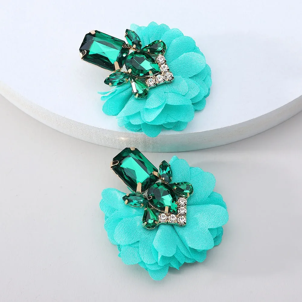 Pre Order:  Classic Elegant Flower Earrings