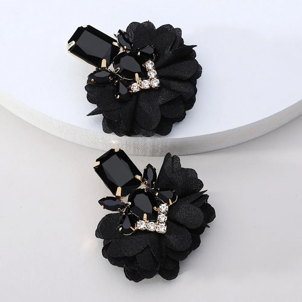 Pre Order:  Classic Elegant Flower Earrings