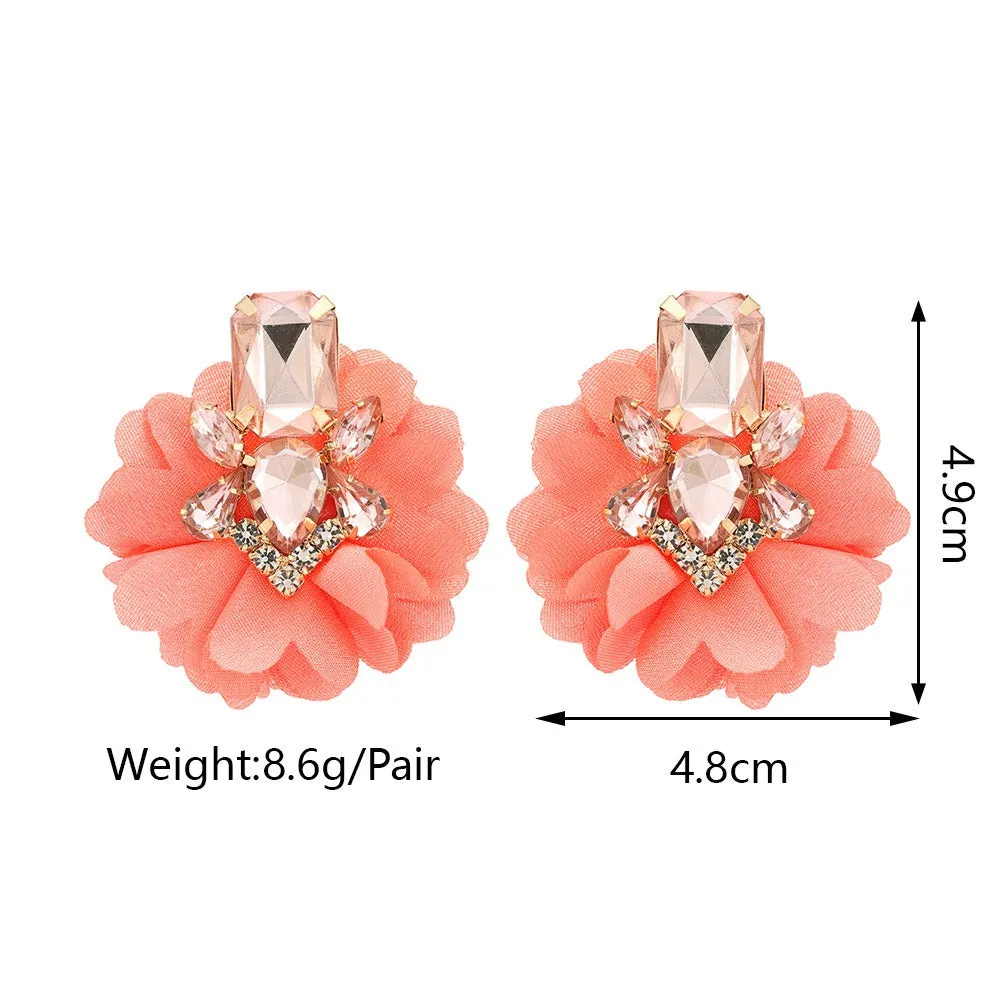 Pre Order:  Classic Elegant Flower Earrings