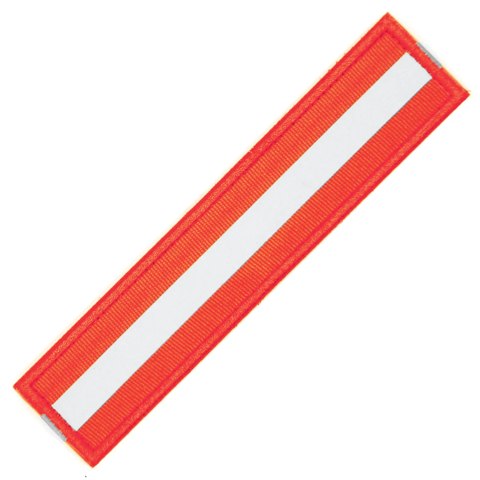 Reflective Safety Nylon Patch Red/Gray