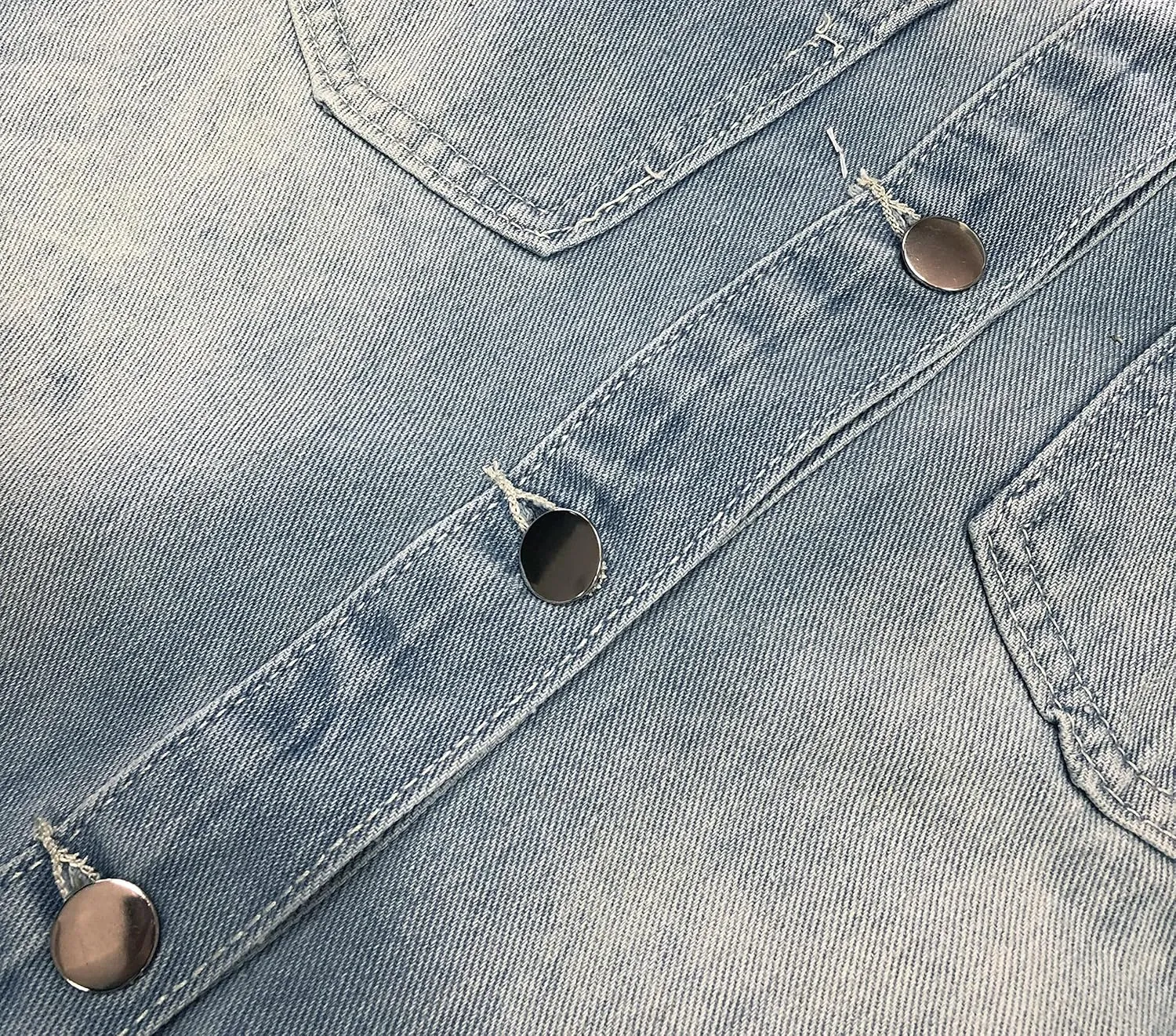 SeNight Women's Jean Jacket Long Sleeve Classic Distressed Fray Hem Tassels Denim Trucker Jackets