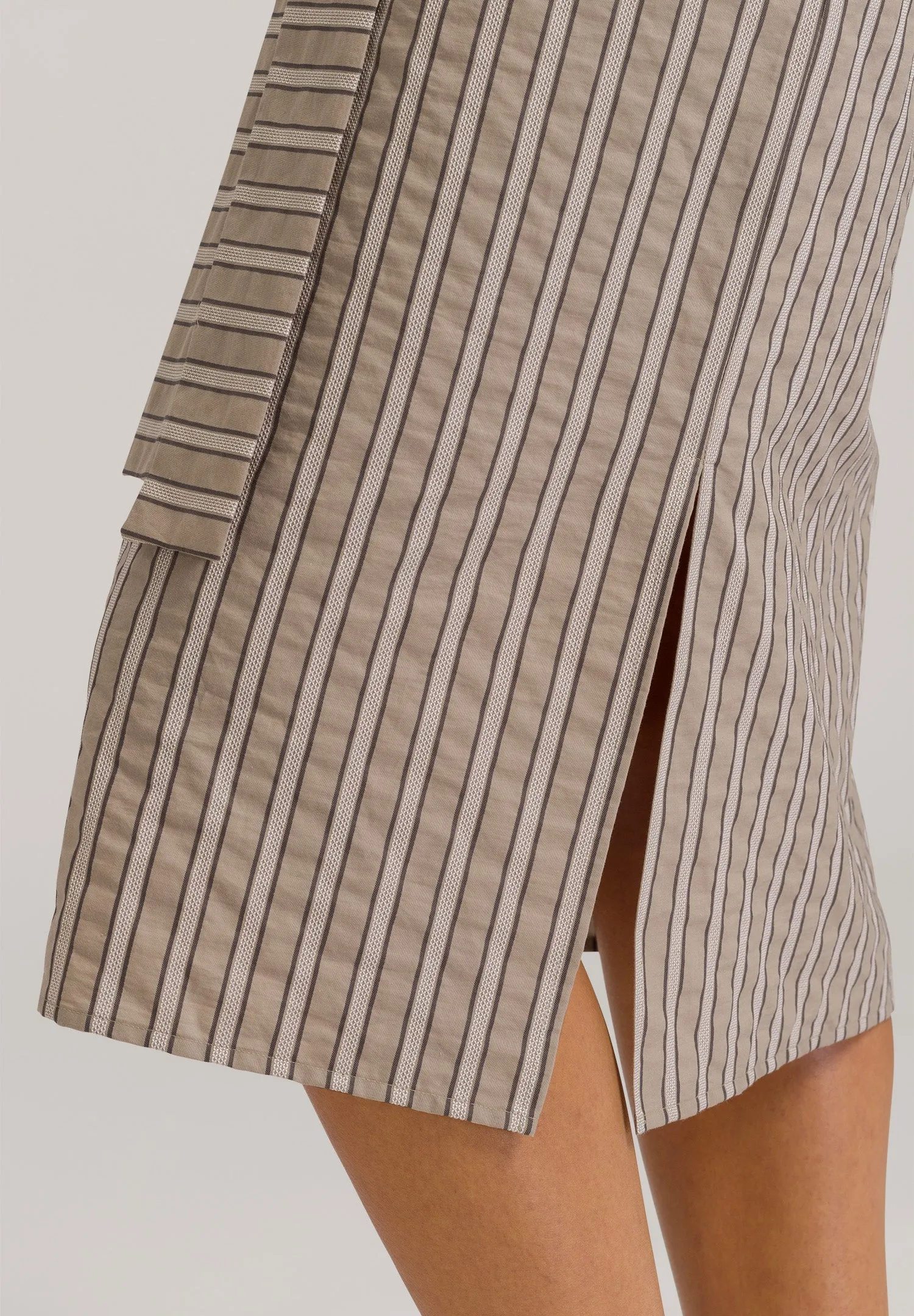 Urban Casuals Dress | Earthy Stripe 78709-2370