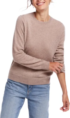 Weatherproof Vintage Women's Lightweight 100% Pure Thin Cashmere Sweater, Long Sleeve Sweatshirt, Casual Soft Pullover(XS-XL)